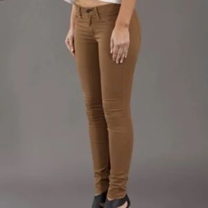 Rag and bone tan jean leggings